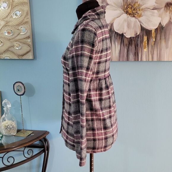 Plaid Roxy Coat   - Picture 5 of 8